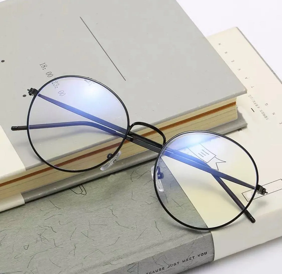 Retro Computer Glasses - Anti Blue Light blocking Anti Glare Glasses