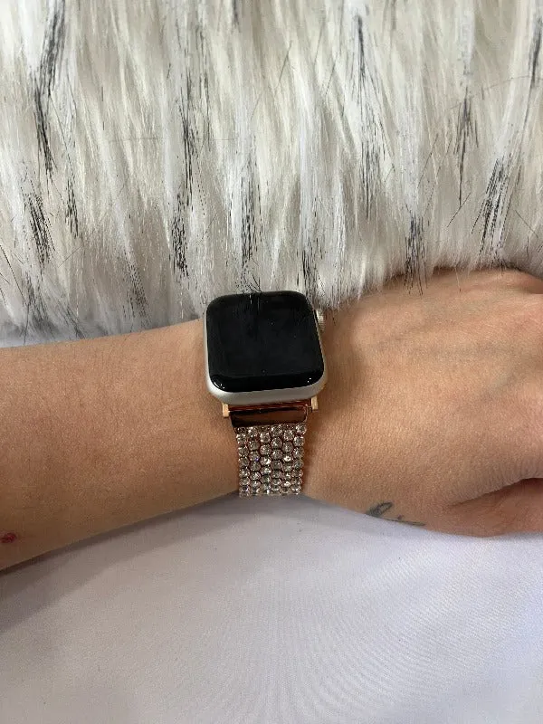 Rhinestone Smart Watch Band