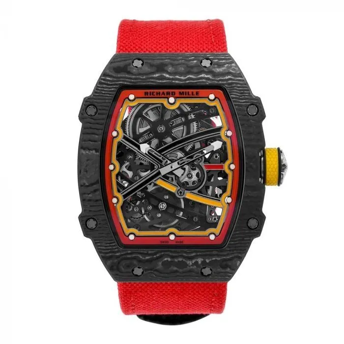 Richard Mille RM 67-02 Automatic Men's Watch RM67-02 Alexander Zverev Black/Red