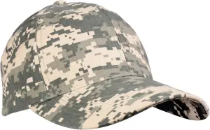 Rothco Supreme Camo Low Profile Cap  Adjustable Rugged Outdoor Baseball Hat
