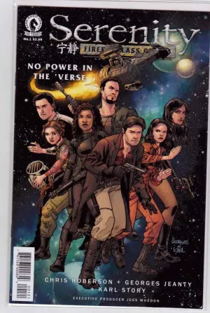Serenity No Power in The Verse #1 (2016) Dan Dos Santos Cover