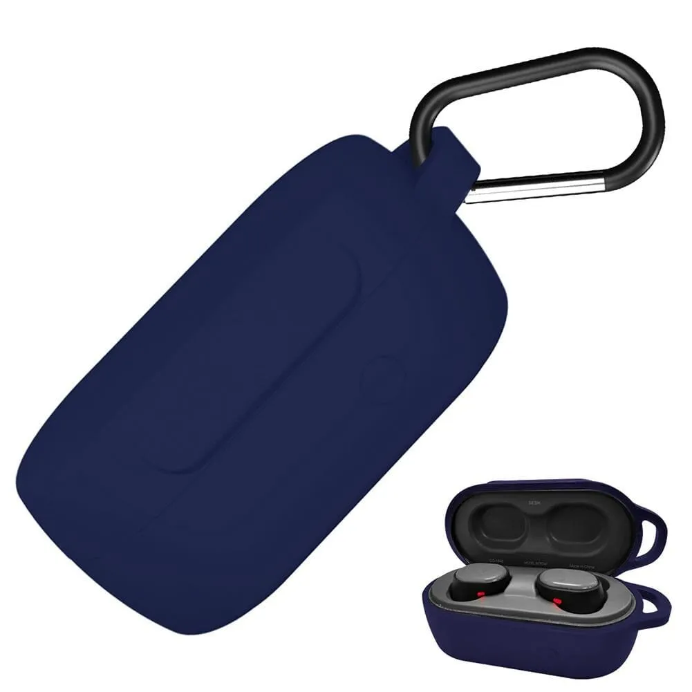 Silicone Cases compatible with the Skullcandy Sesh & Sesh Evo Earbuds Red