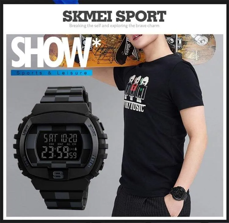 Skmei 1304 Original Novel Dial waterproof sports Digital watch for men