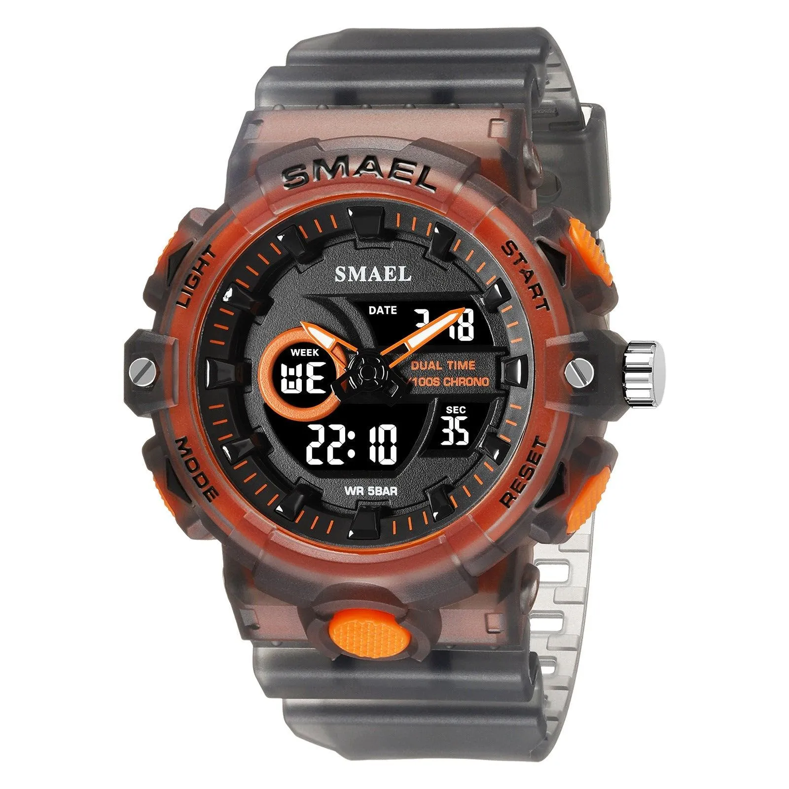 SMAEL Analog Digital Sports Watch For Men 8081