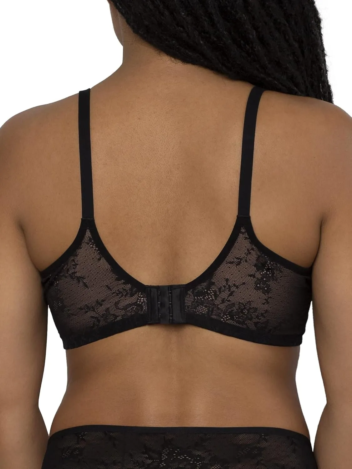 Smart & Sexy Sheer Mesh Demi Underwire Bra  Available in Single or 2-Pack, Flirty & Supportive