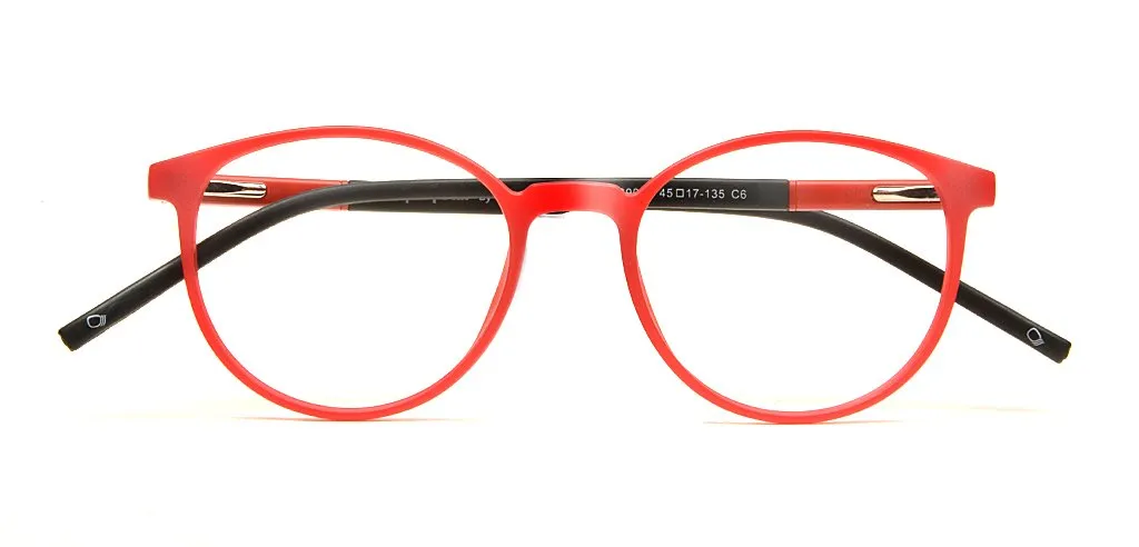 Specsmakers Blue Zero Kids Computer Glasses Full Frame Round Small 45 TR 90 AMP9006
