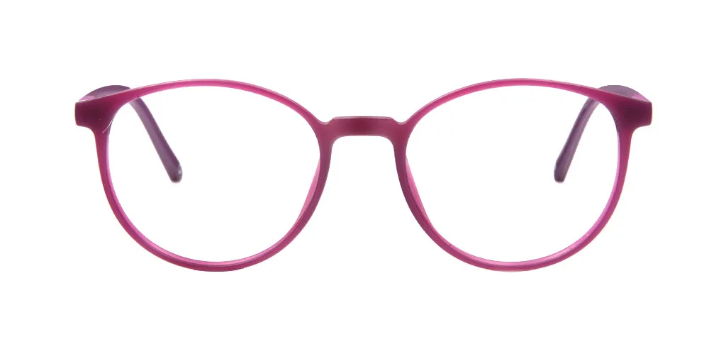 Specsmakers Blue Zero Kids Computer Glasses Full Frame Round Small 45 TR 90 AMP9006