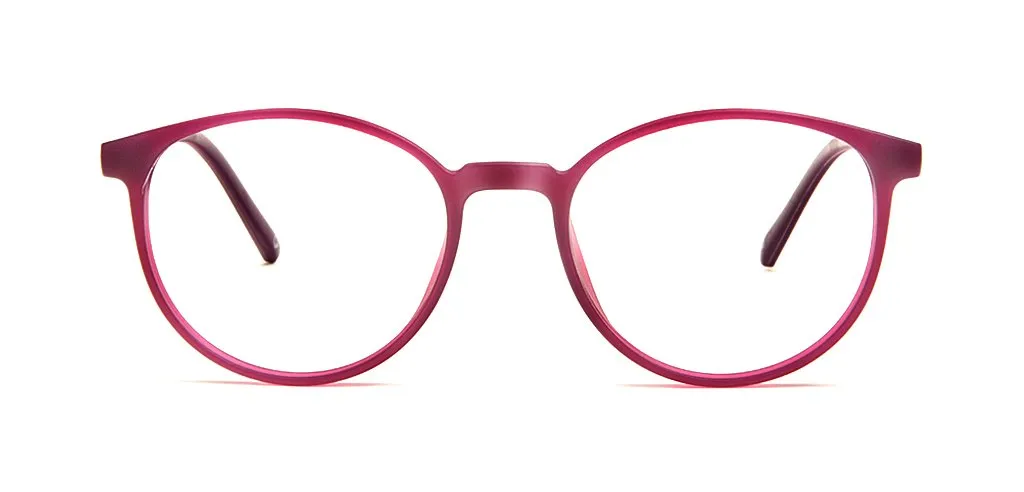 Specsmakers Blue Zero Kids Computer Glasses Full Frame Round Small 45 TR 90 AMP9006