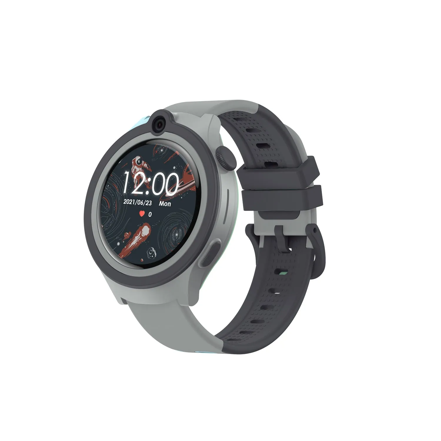 Spiky Cacus 4g Video & Voice Calling Smartwatch with GPS  - Blue