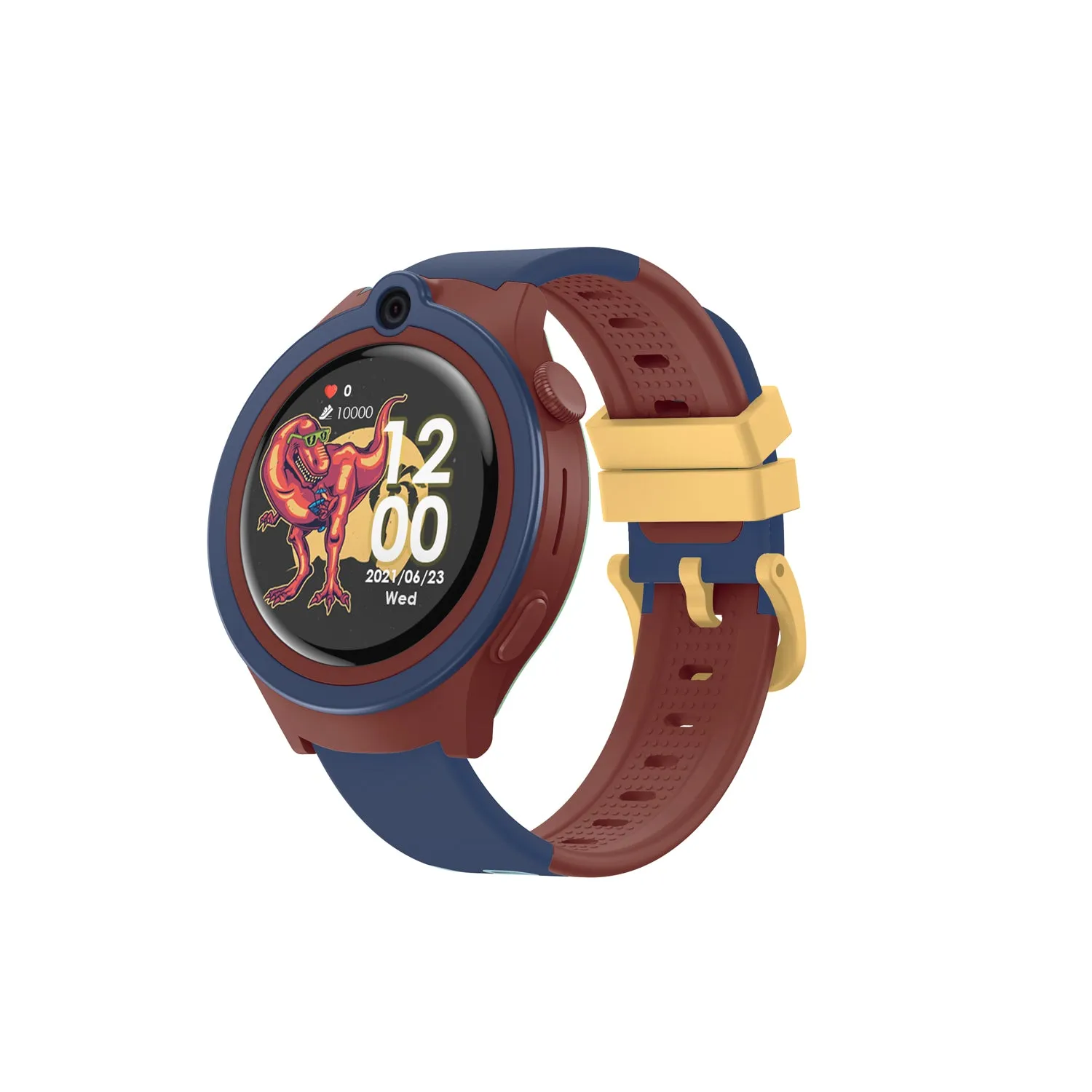 Spiky Cacus 4g Video & Voice Calling Smartwatch with GPS  - Blue