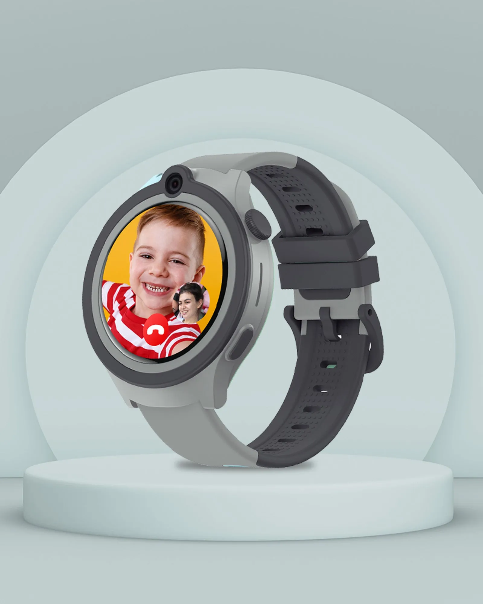 Spiky Cacus 4g Video & Voice Calling Smartwatch with GPS  - Blue