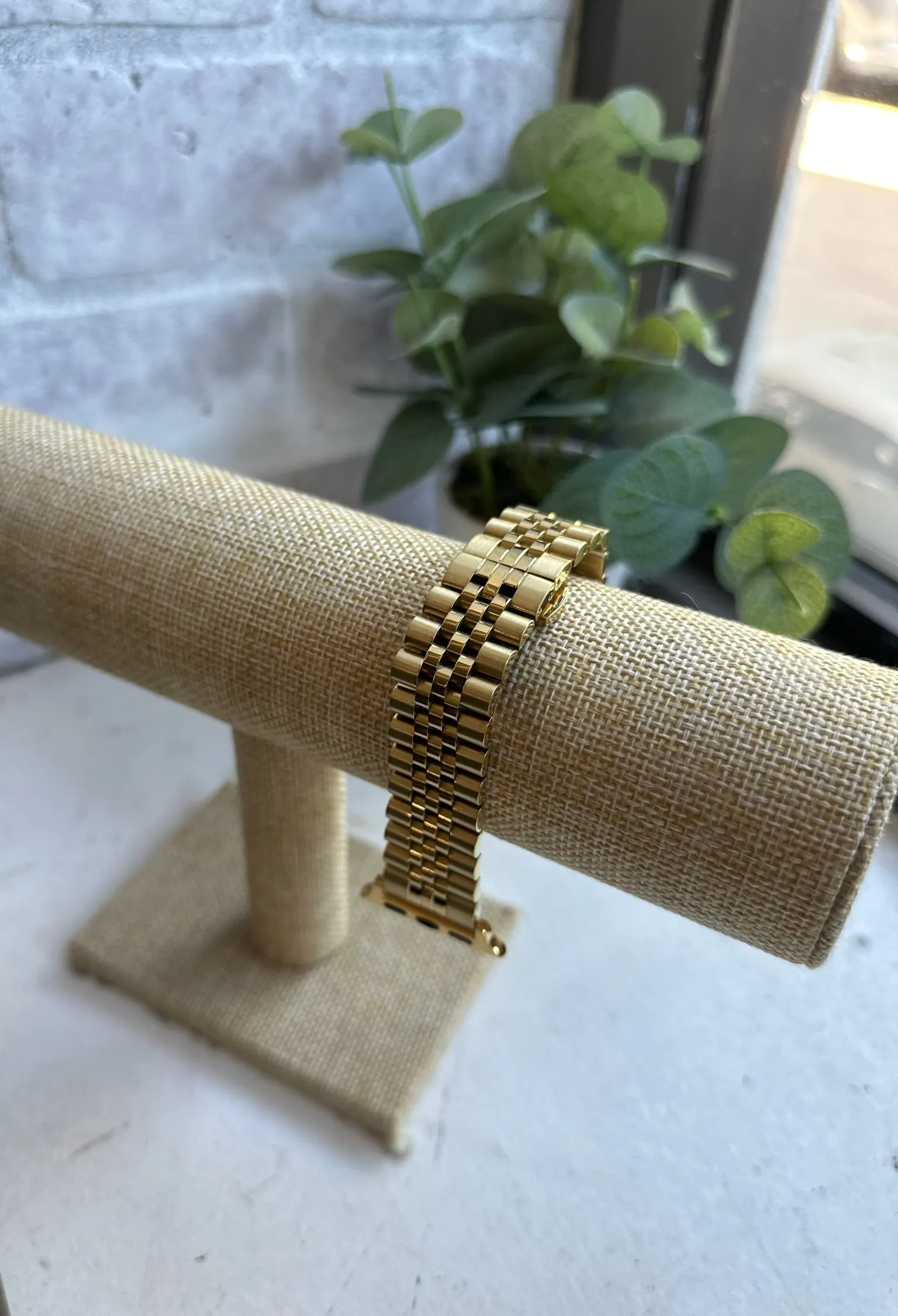 Stainless Steel Link Smart Watch Band
