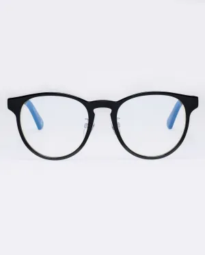 The Book Club "Ham Lit" Blue Light Reading Glasses - Black