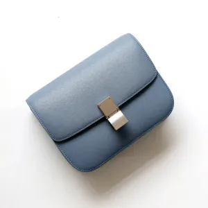Tofu Purse Crossbody Genuine Leather Bags