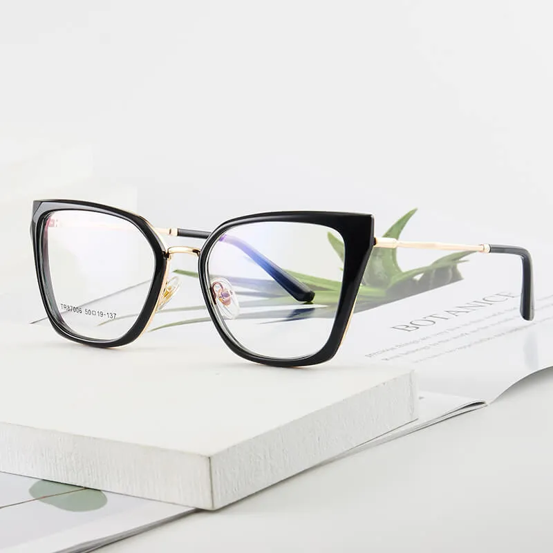 TXOME Blue Light Cat Eye Glasses