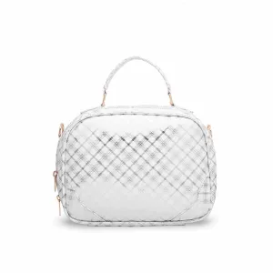 White Casual Shoulder Bag P55583