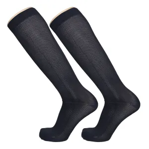 Women's Compression Knee High Stocking 10-20 mmHg, Medical Circulation Socks - 2 Pairs, Women's US Shoe Size 8-10.5