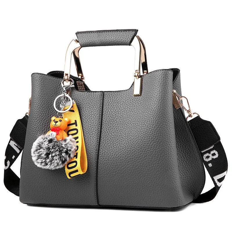 Women's Leather Shoulder Crossbody Handbag