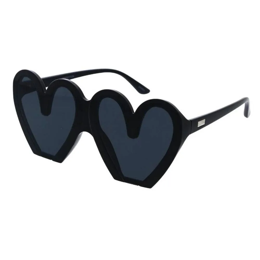 Women's Plastic Large Thin Heart Frame - Assorted