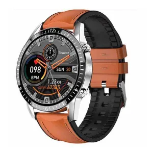 Xcell Classic 3 Talk Smart Watch with Calling Feature Brown Leather Strap-3PSR
